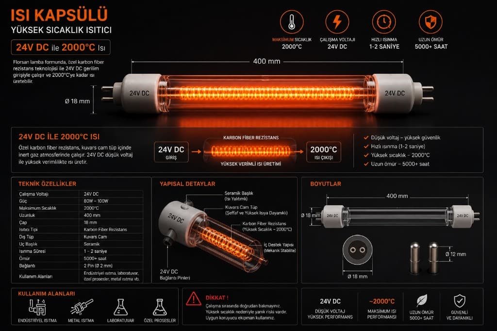 Heat Capsule technical detail sheet