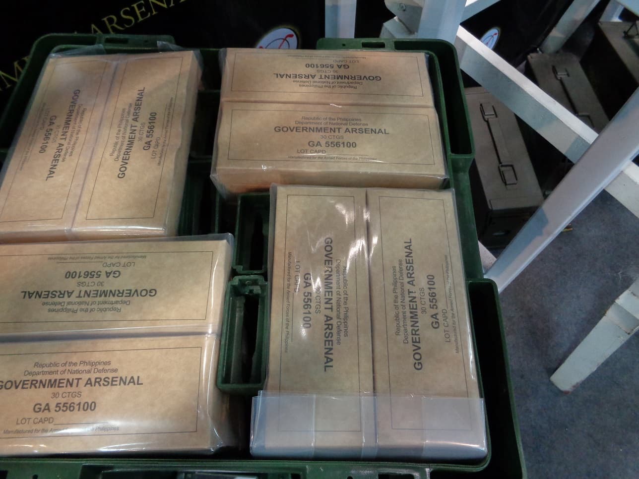 Safe ammunition crates